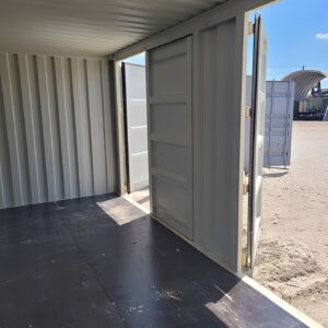 20ft open side shipping container – dual side doors