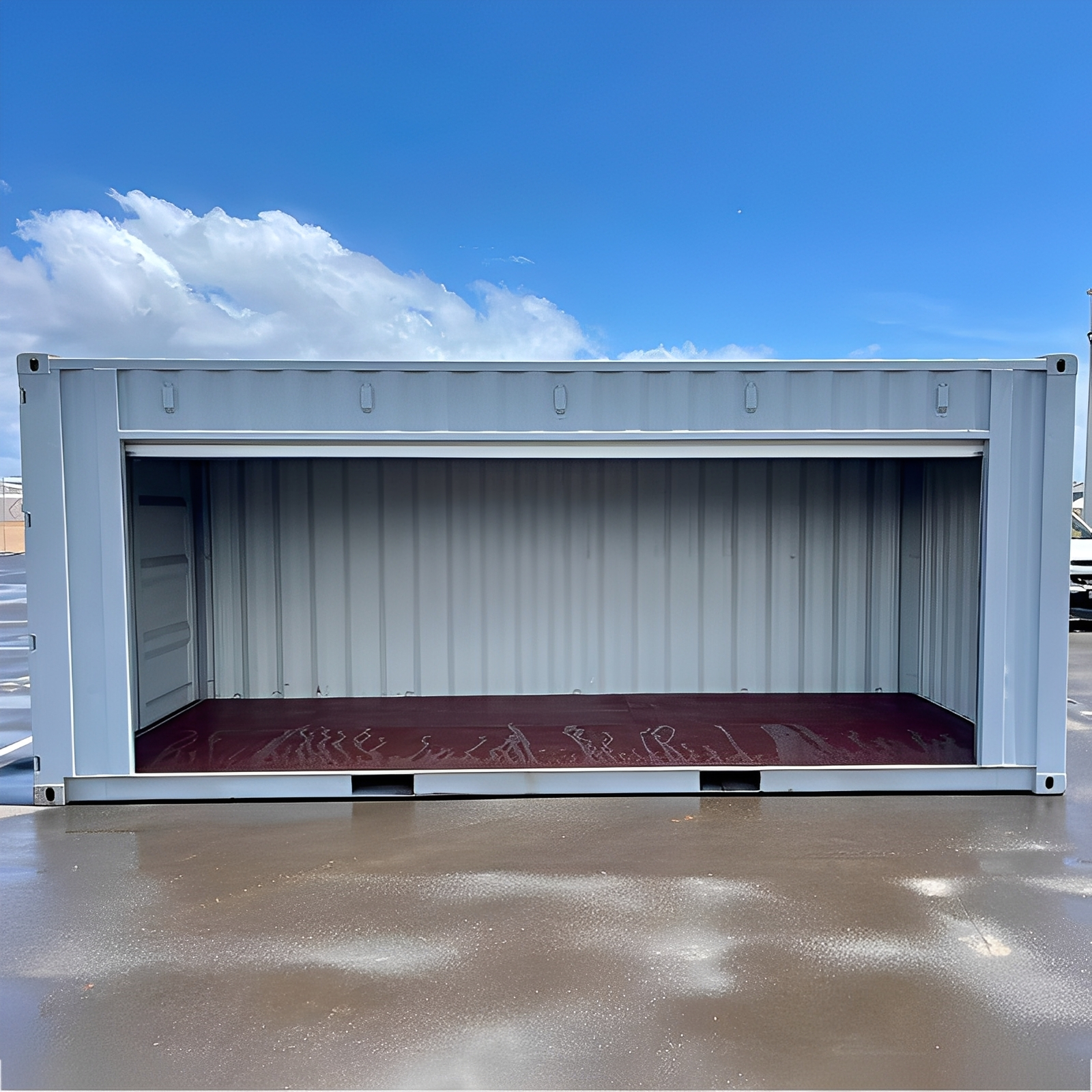 20ft roll up door shipping container 20ft roll up door shipping container
