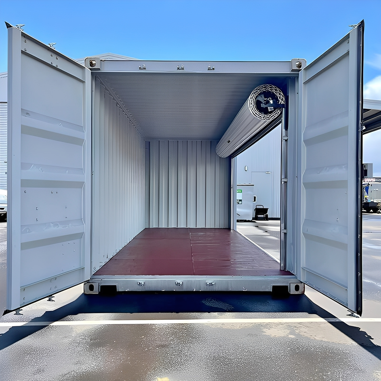 20ft roll up door shipping container 20ft roll up door shipping container