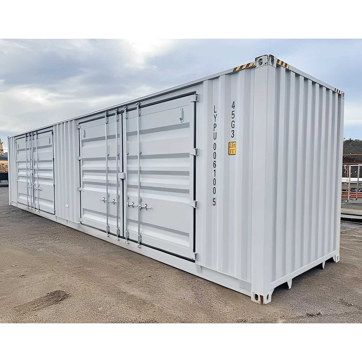 40ft high cube storage container with 2 side doors 40ft high cube storage container with 2 side doors