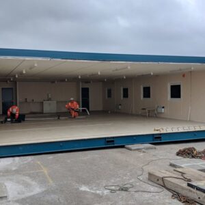 (3 bay) anti vandal modular building