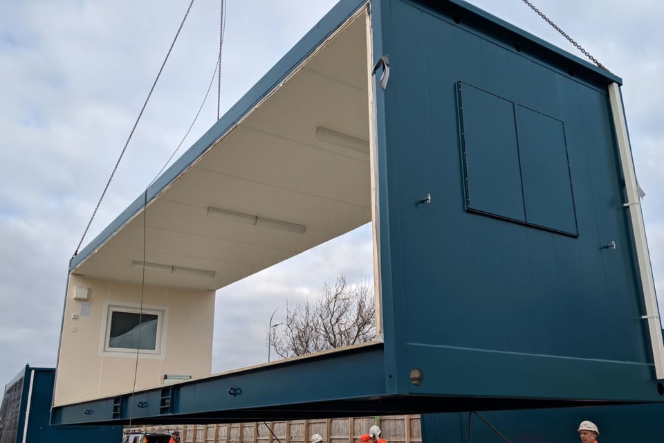 (3 bay) anti vandal modular building (3 bay) anti vandal modular building