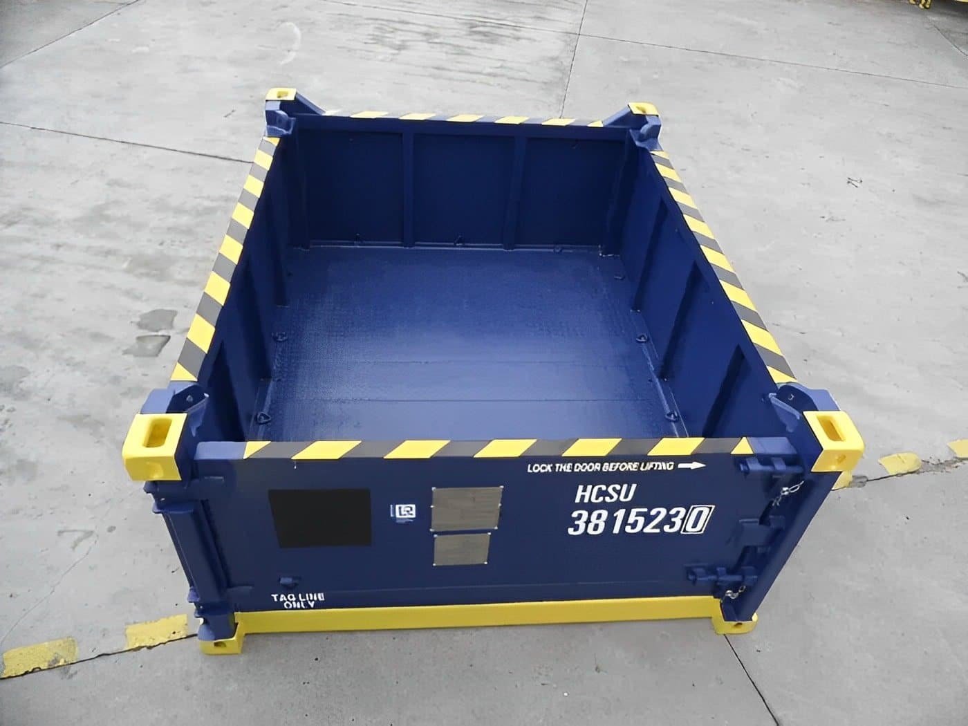 10ft dnv 2.7 1 half height open top container – stackable, corten steel, certified 10ft dnv 2.7 1 half height open top container – stackable, corten steel, certified