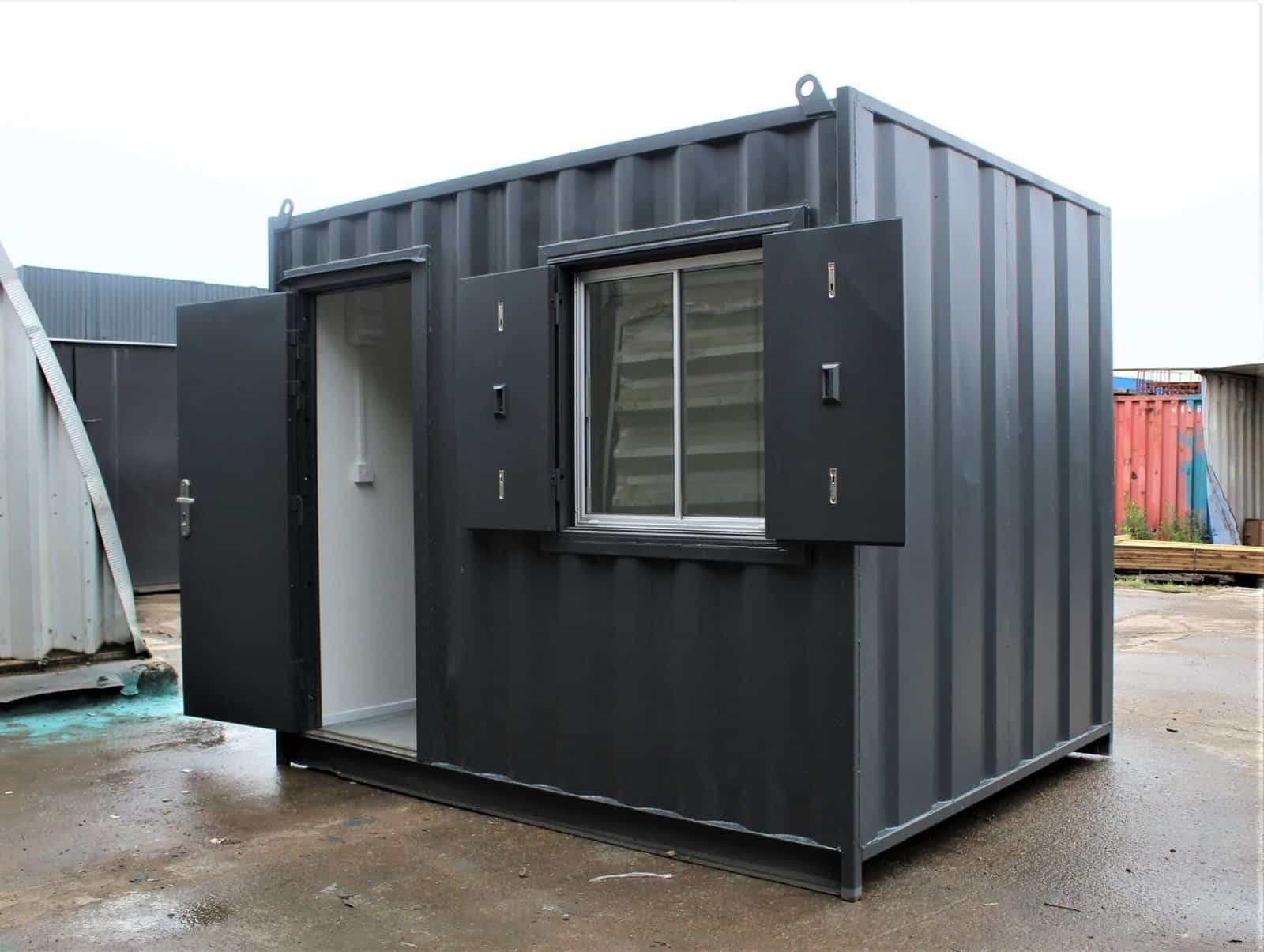 10ft shipping container office – portable corten steel workspace unit 10ft shipping container office – portable corten steel workspace unit