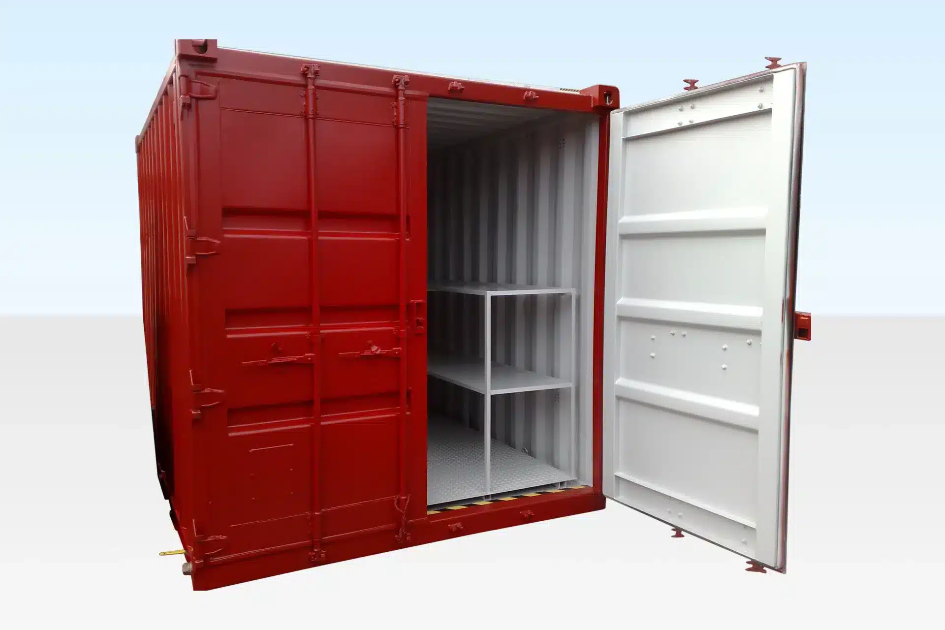 10ft x 8ft flat floor bunded store 10ft x 8ft flat floor bunded store