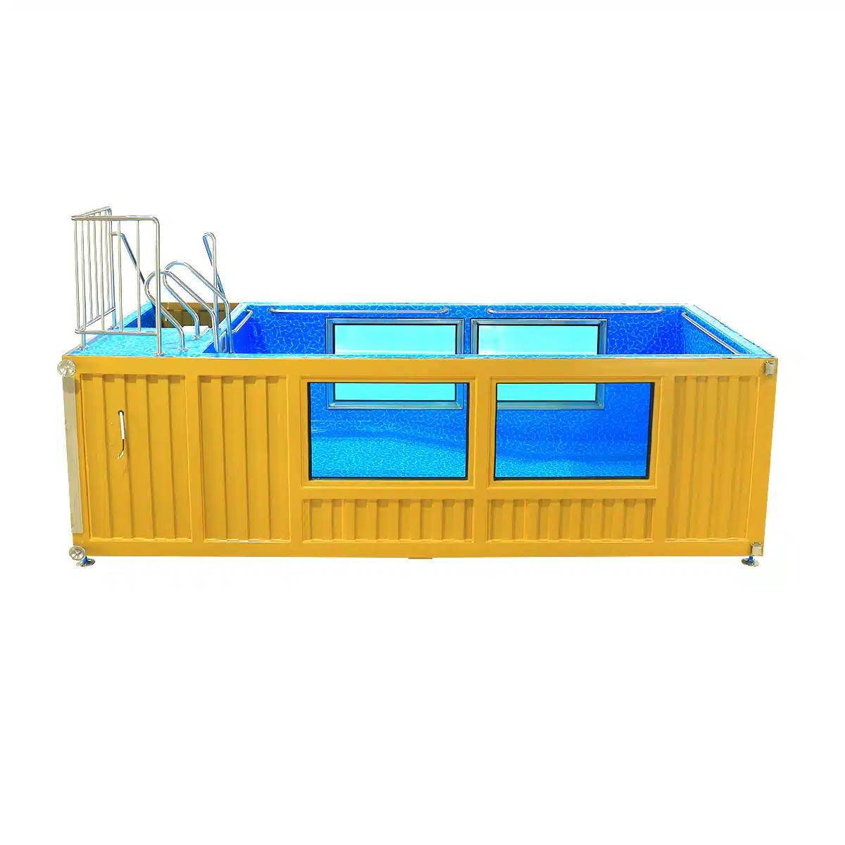 20ft luxury container swimming pool with glass viewing panel 20ft luxury container swimming pool with glass viewing panel