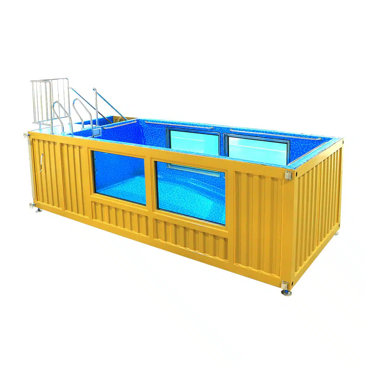 20ft luxury container swimming pool with glass viewing panel 20ft luxury container swimming pool with glass viewing panel