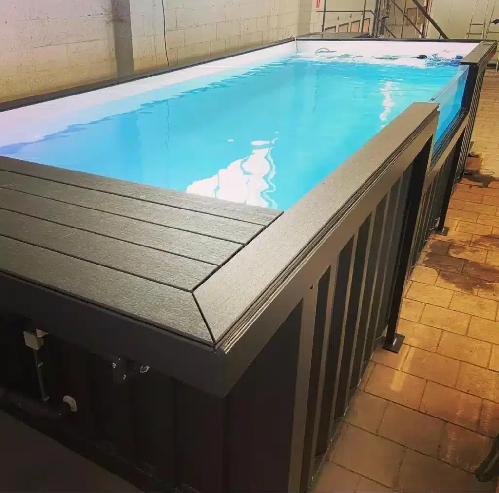 20ft container swimming pool – steel container pool with filtration system 20ft container swimming pool – steel container pool with filtration system