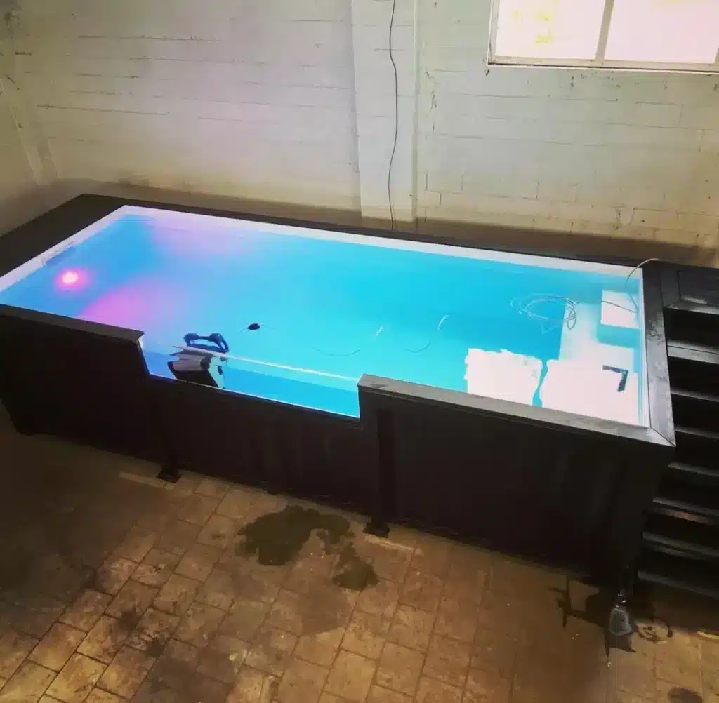20ft container swimming pool – steel container pool with filtration system 20ft container swimming pool – steel container pool with filtration system