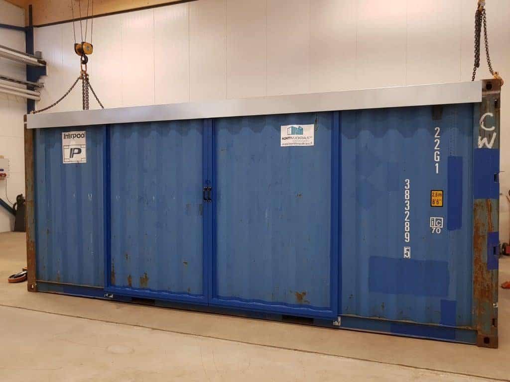 20ft high cube container (9′ 6″ high) suitable for ibc storage sliding door 20ft high cube container (9′ 6″ high) suitable for ibc storage sliding door