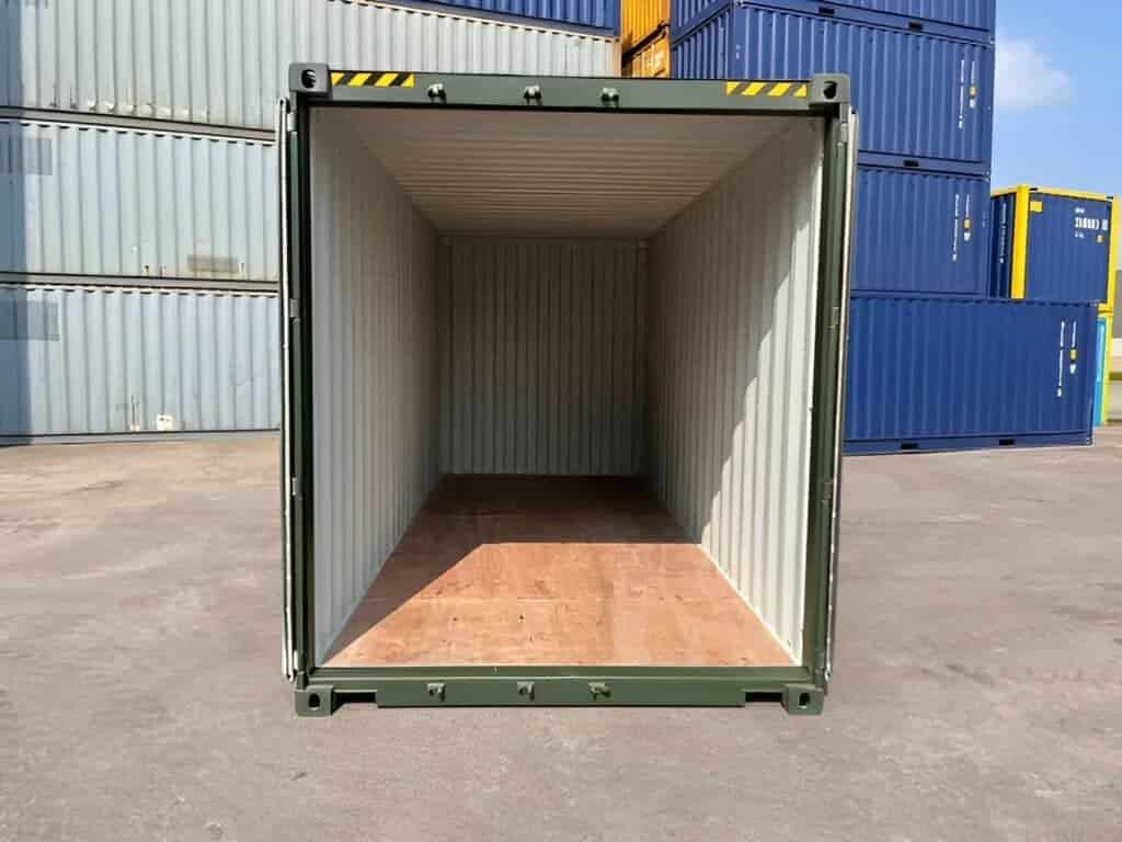 20ft high cube container – one trip (9ft 6′ high) 20ft high cube container – one trip (9ft 6′ high)