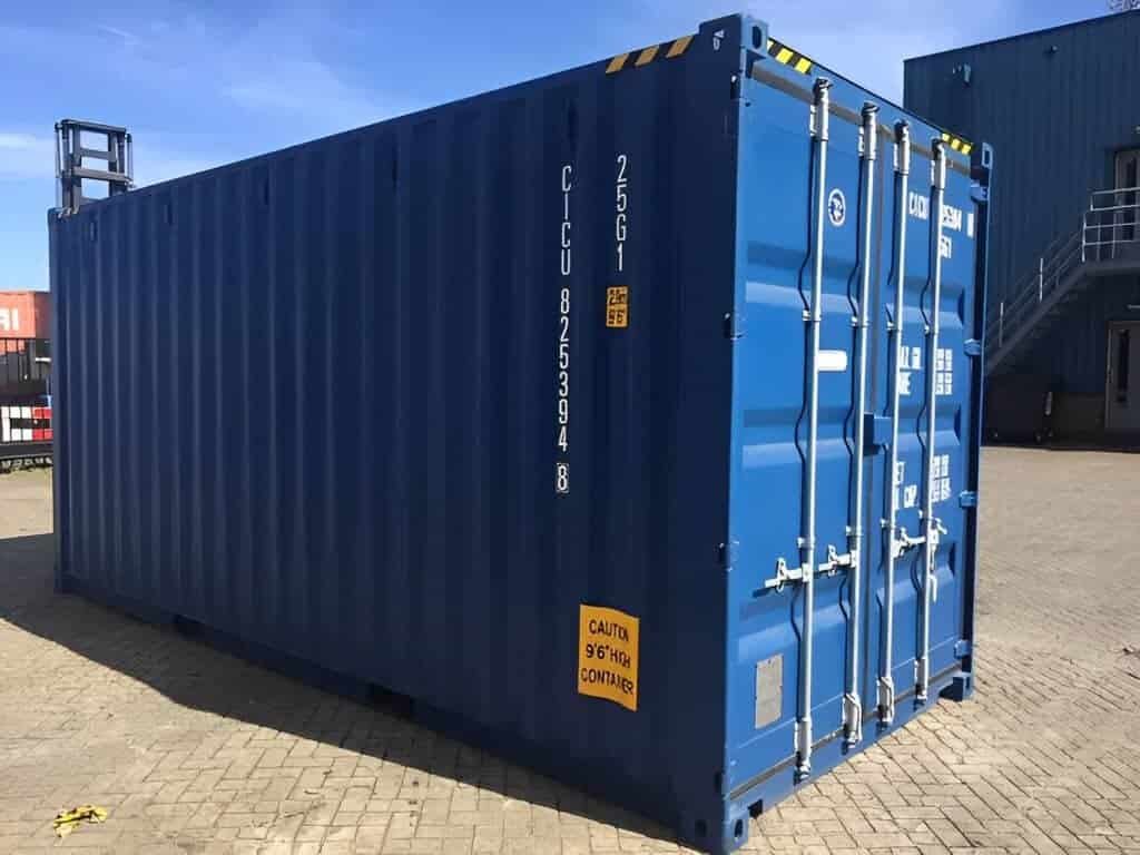 20ft high cube container – one trip (9ft 6′ high) 20ft high cube container – one trip (9ft 6′ high)