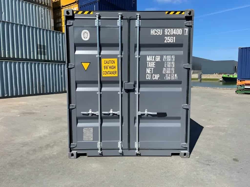 20ft high cube container – one trip (9ft 6′ high) 20ft high cube container – one trip (9ft 6′ high)