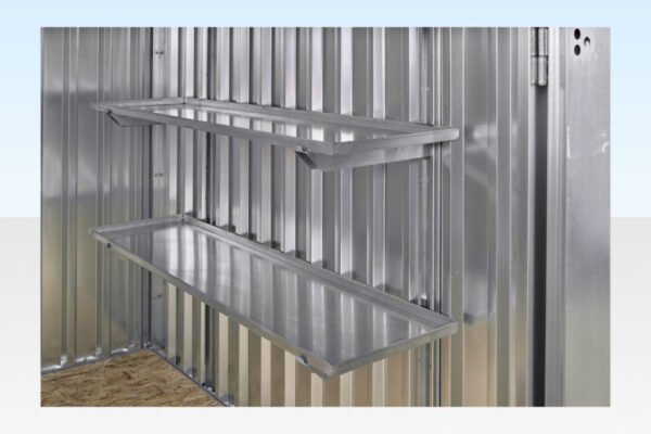 3m x 2.1m flat pack storage container – galvanised 3m x 2.1m flat pack storage container – galvanised