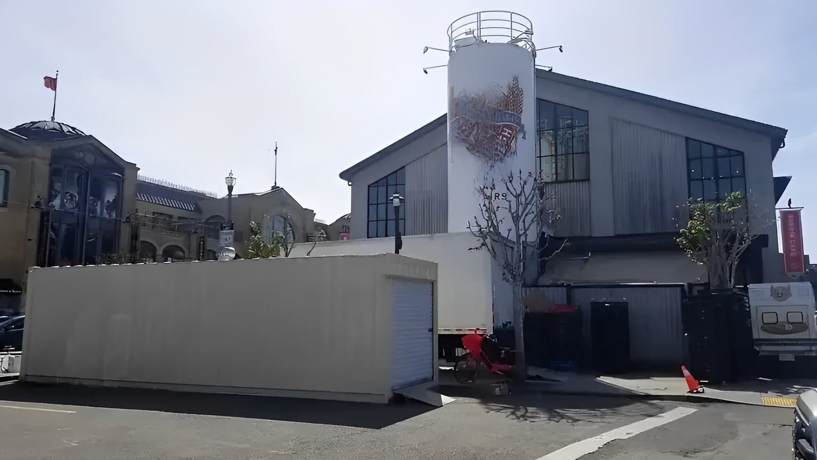 30ft roll up door shipping container 30ft roll up door shipping container
