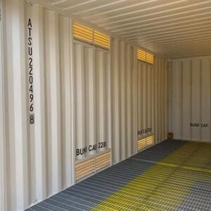 30ft x 8ft shipping container – one trip – yellow