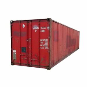 30ft x 8ft used shipping container – durable corten steel, usa bulk sale