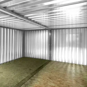 3m x 4.2m side linked flat pack container bundle (galvanised)