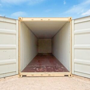 40′ standard new steel shipping container