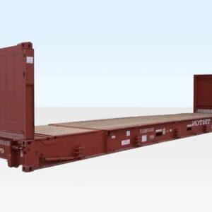 40ft x 8ft used container flat racks
