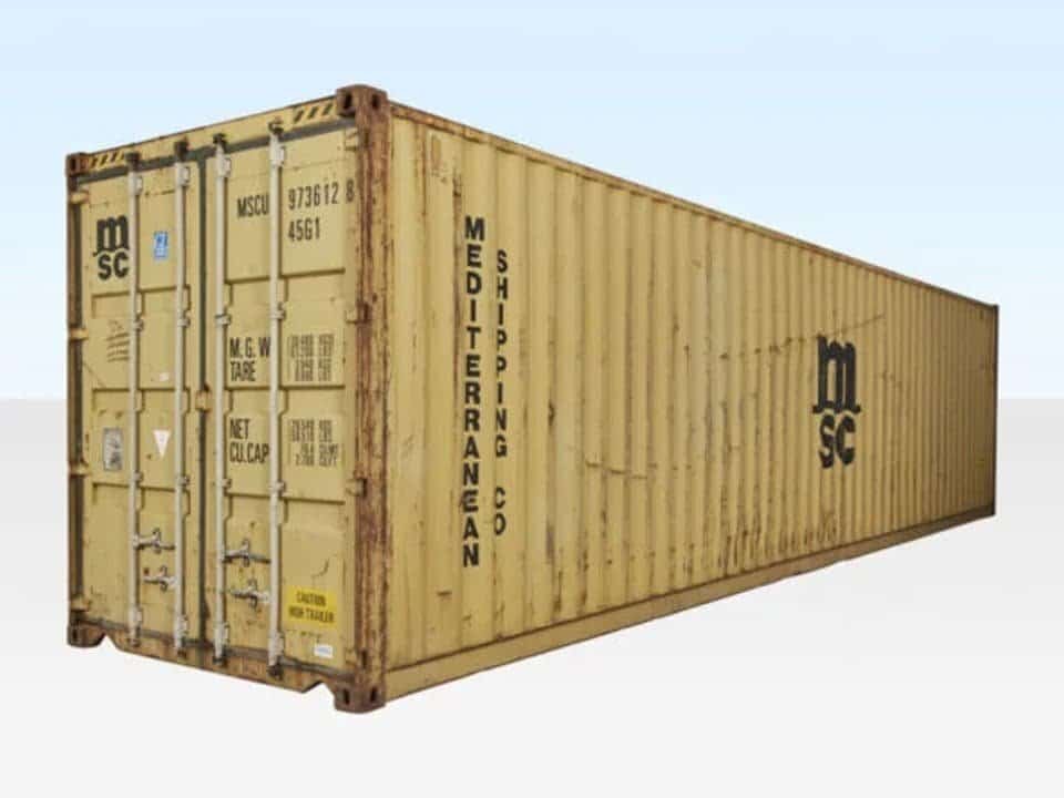 40ft x 8ft used shipping container high cube 40ft x 8ft used shipping container high cube