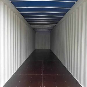 40ft x 8ft used shipping container open top