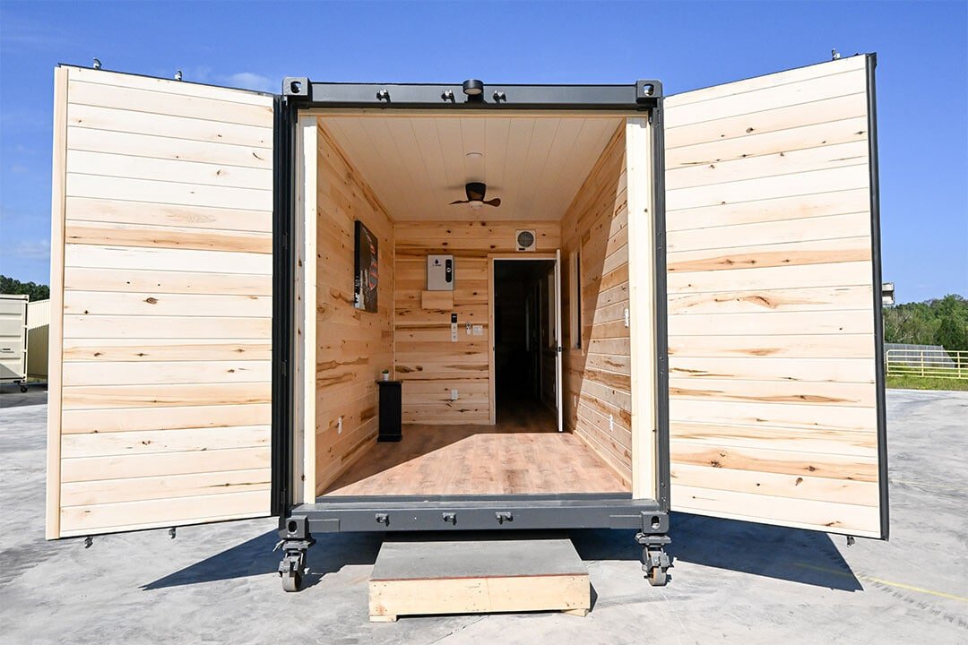 40ft augustine luxury container home with kitchen, bathroom & garage | ready to ship | free usa delivery 40ft augustine luxury container home with kitchen, bathroom & garage | ready to ship | free usa delivery