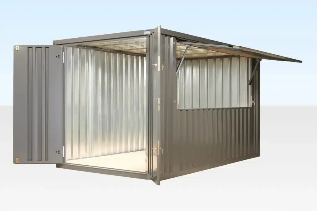 4m flat pack kiosk 4m flat pack kiosk