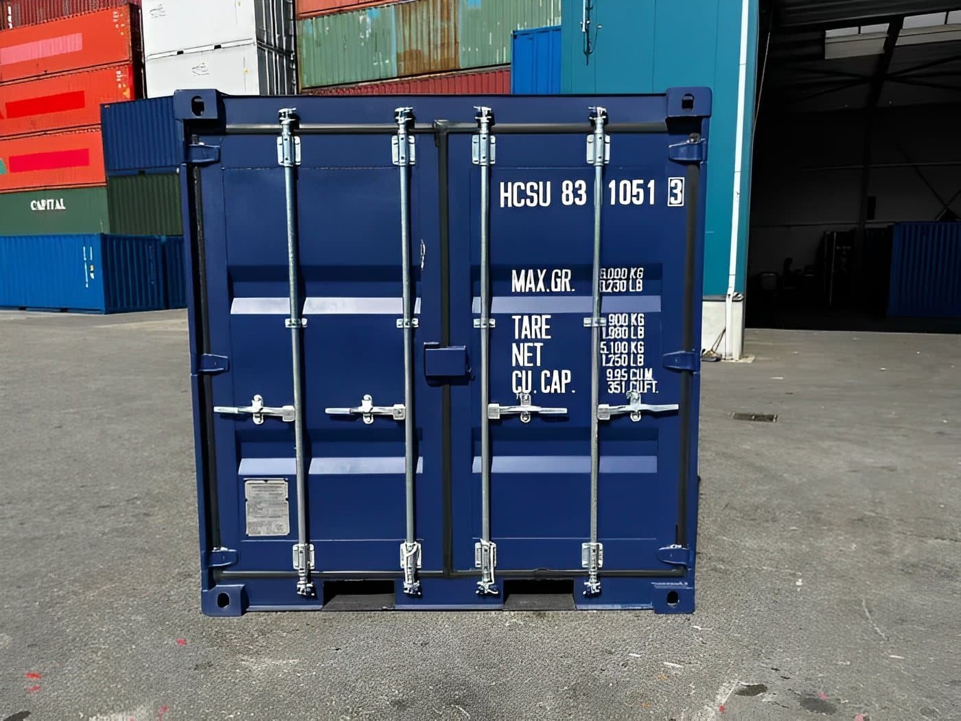 10ft blue one trip shipping container for sale – iso certified 10ft blue one trip shipping container for sale – iso certified