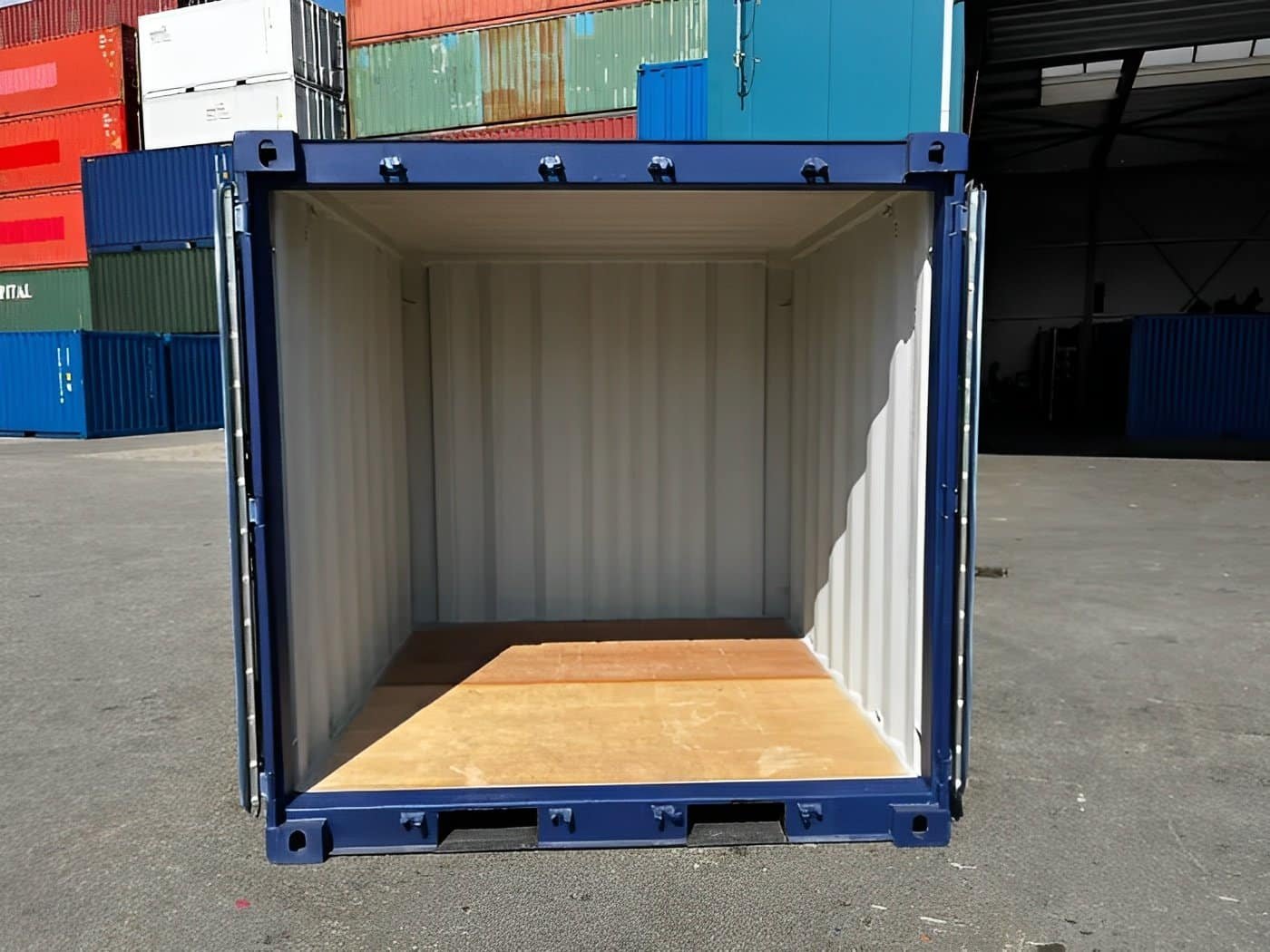 10ft blue one trip shipping container for sale – iso certified 10ft blue one trip shipping container for sale – iso certified