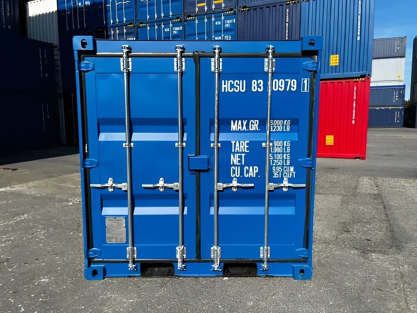 10ft blue one trip shipping container for sale – iso certified 10ft blue one trip shipping container for sale – iso certified