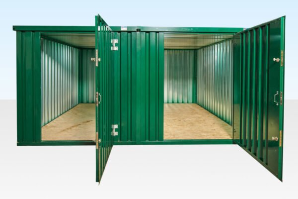 4m x 4.2m side linked flat pack container bundle (powder coated) 4m x 4.2m side linked flat pack container bundle (powder coated)