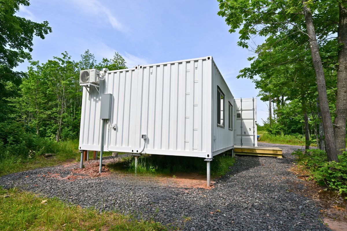 luxury 2 bedroom shipping container home | 40ft + 20ft modern container house | the fulton luxury 2 bedroom shipping container home | 40ft + 20ft modern container house | the fulton
