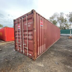 clean used 40ft shipping container.