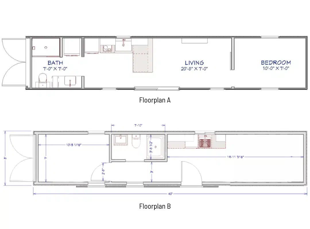 40ft kennedy luxury container home | 1 bed 1 bath prefab shipping container house 40ft kennedy luxury container home | 1 bed 1 bath prefab shipping container house