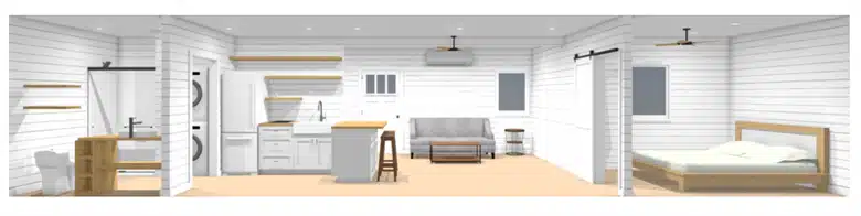 the luke | 1 bedroom shipping container home | 40ft + 20ft luxury container house the luke | 1 bedroom shipping container home | 40ft + 20ft luxury container house