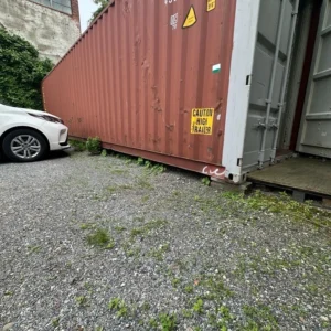40ft high cube shipping container – excellent condition