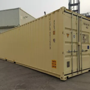 new 40ft hc open side container with 4 doors –one trip – for sale