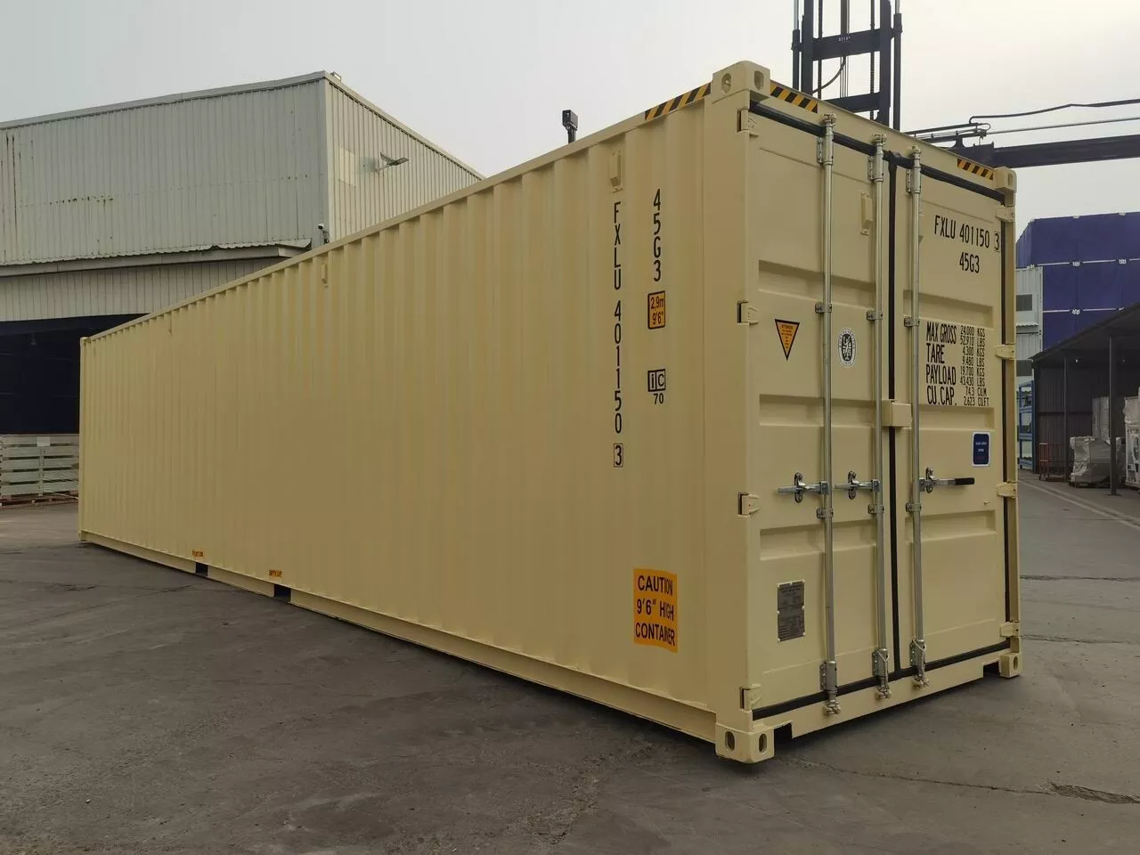new 40ft hc open side container with 4 doors –one trip – for sale new 40ft hc open side container with 4 doors –one trip – for sale