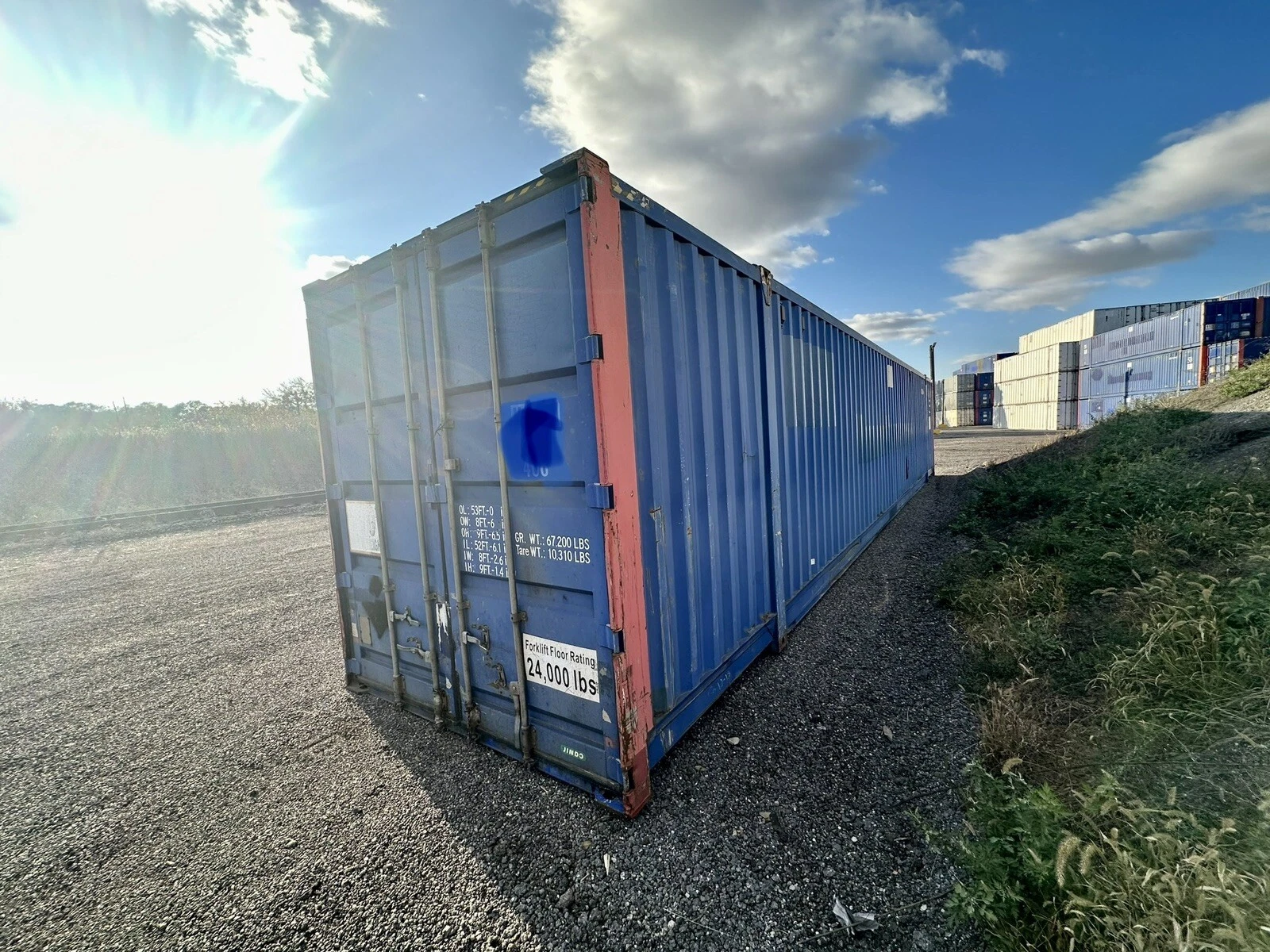 53′ high cube steel shipping container 53′ high cube steel shipping container