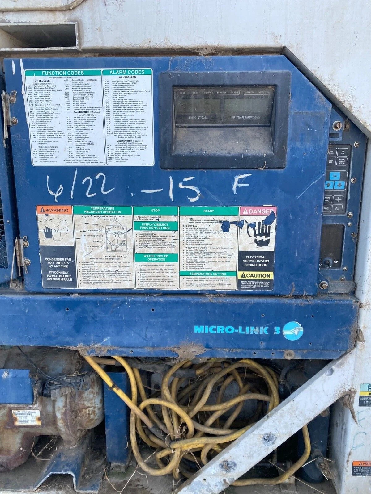 used 40ft refrigerated shipping container – with custom side door access used 40ft refrigerated shipping container – with custom side door access
