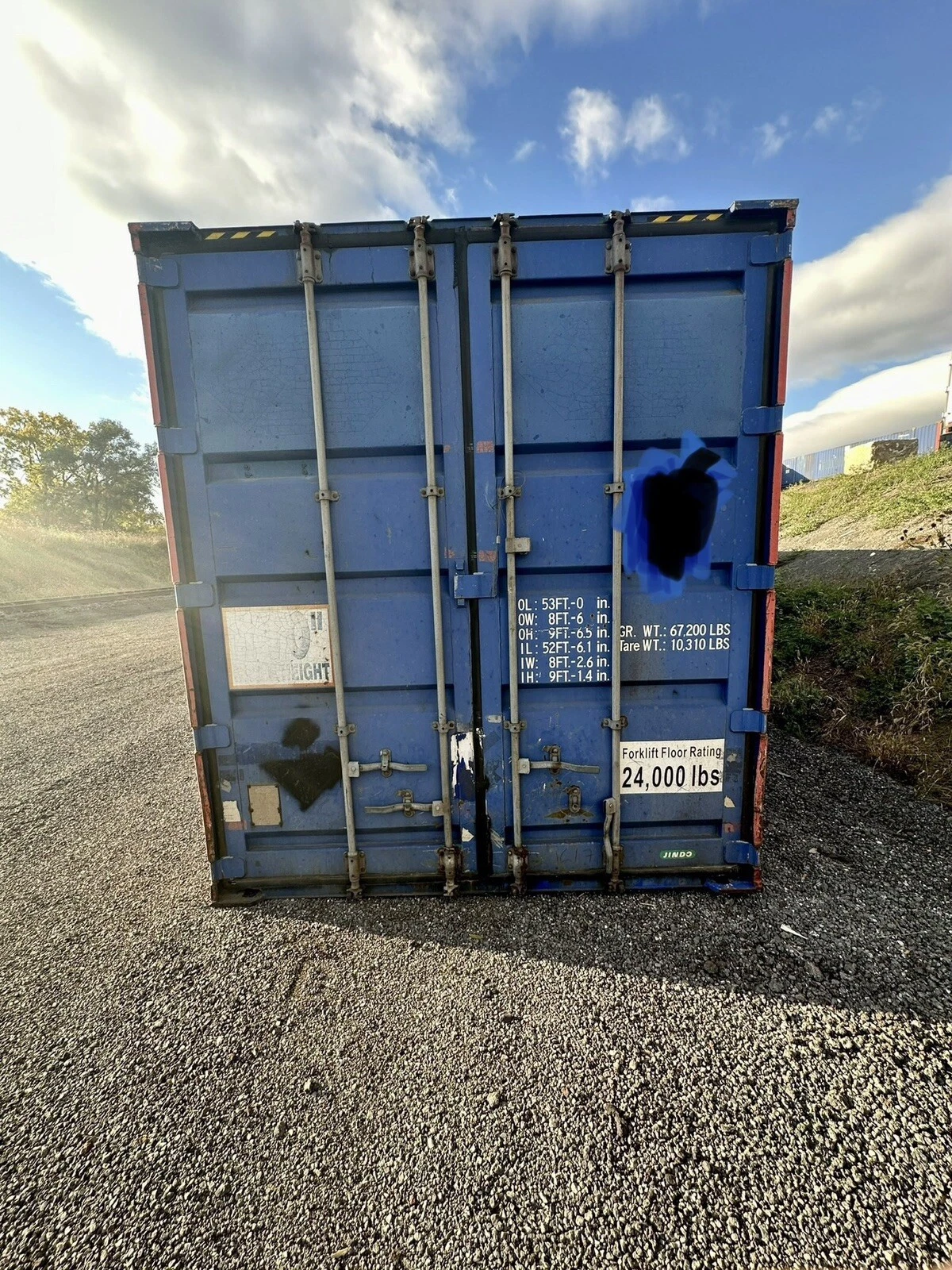 53′ high cube steel shipping container 53′ high cube steel shipping container