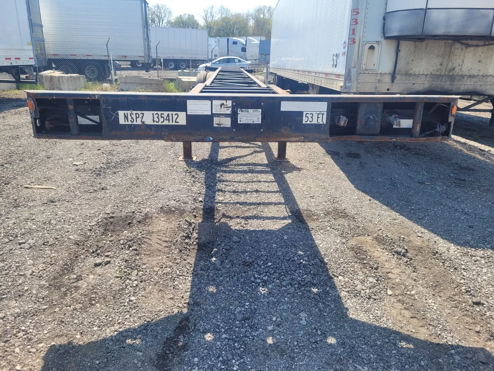 used 53ft hyundai shipping container chassis – 2011 used 53ft hyundai shipping container chassis – 2011