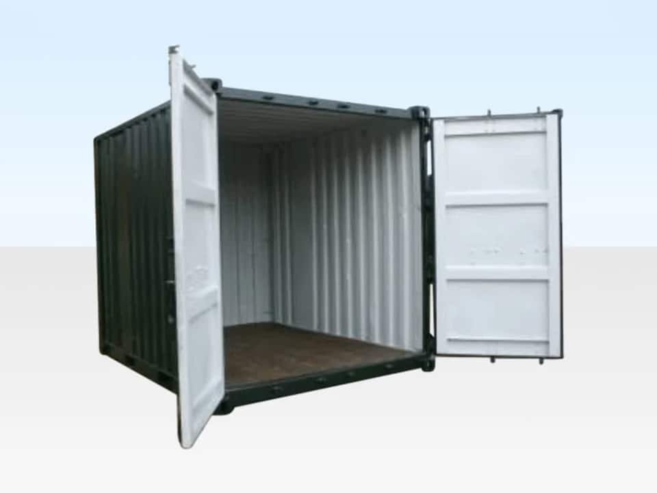 used 10ft cut down container used 10ft cut down container